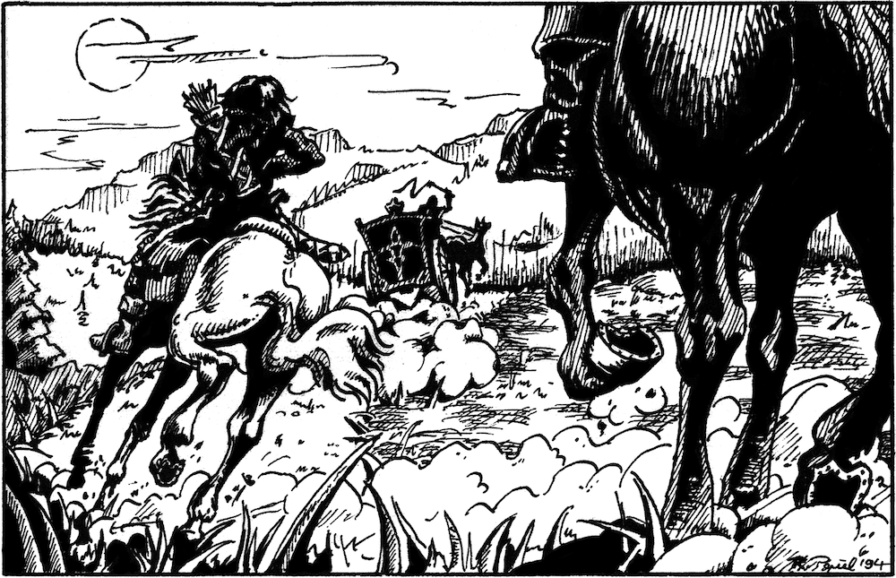 reiten auf und davon
